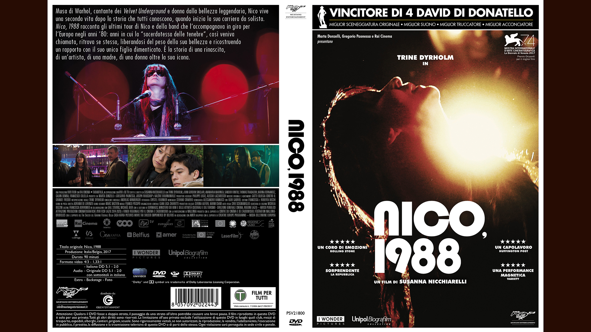 Image for: “NICO, 1988” IN DVD